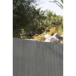 Foto de CAÑIZO PVP DOBLE CARA GRIS ANTRACITA 2 X 3 M