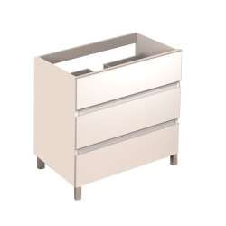 Foto de MUEBLE BAÑO MADRID 60CM 3 CAJONES BLANCO