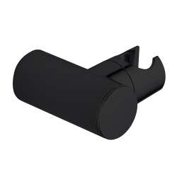 Imagen de SOPORTE DUCHA CUBIK ESSENTIAL ARTICULADO NEGRO MATE