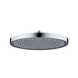 Imagen de ROCIADOR DUCHA CUBIK PLUS Ø260 ABS CROMO-NEGRO