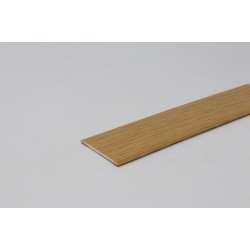 Foto de PERFIL MULTINIVEL PVC ADH ROBLE TABLA  35X3,5X1000mm