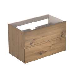 Foto de MUEBLE DE BAÑO CUBIK SILVIA 60CM 2 CAJONES ROBLE 001