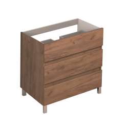 Foto de MUEBLE DE BAÑO CUBIK MARTINA 60CM 3 CAJONES ROBLE 001