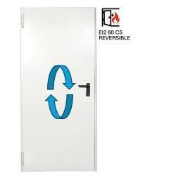 Foto de PUERTA CORTAFUEGOS REVERSIBLE 800X2050 BLANCO EI2-60 C5