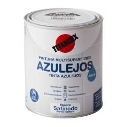 Imagen de ESMALTE BLANCO AZULEJOS BAÑOS Y COCINAS SATINADO 750ML