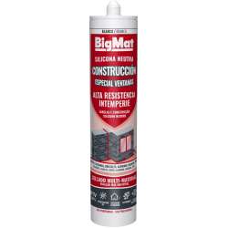 Foto de SILICONA NEUTRA MUTIUSOS CONTRUCCION BIGMAT BLANCA 290ML