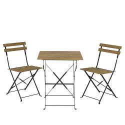 Foto de CONJUNTO MESA + 2 SILLAS