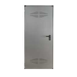 Foto de PUERTA MULT SMART VENTILADA REVERSIBLE GALVA 890X2045 CS4