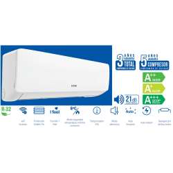 Imagen de AIRE ACONDICIONADO SPLIT 1X1 IX69 4300 fg WIFI 5,1Kw