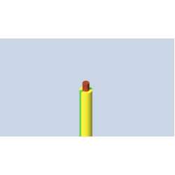 Imagen de HILO H07Z1-K(AS)LH 2.5MM BICOLOR RL 10M CPR ECOTEL