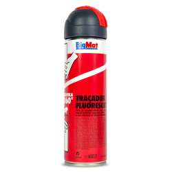 Imagen de MARCADOR DE OBRA BIGMAT ROJO - SPRAY 500ml
