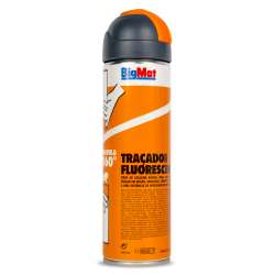 Imagen de MARCADOR DE OBRA BIGMAT NARANJA - SPRAY 500ml