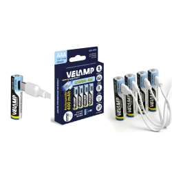 Imagen de PILAS RECARGABLES USB-C AAA-LR03 (4 UDS.)