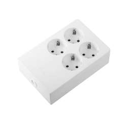 Imagen de BASE SCHUKO MULTIFIX MULTIPLICADORA DE TOMAS