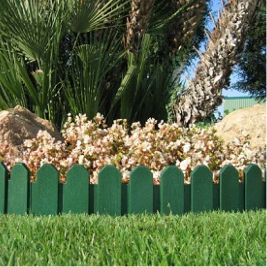 Bordure Da Giardino Verde – Rotolo 18m X 12,5cm – Delimita Aiuole E Vialetti