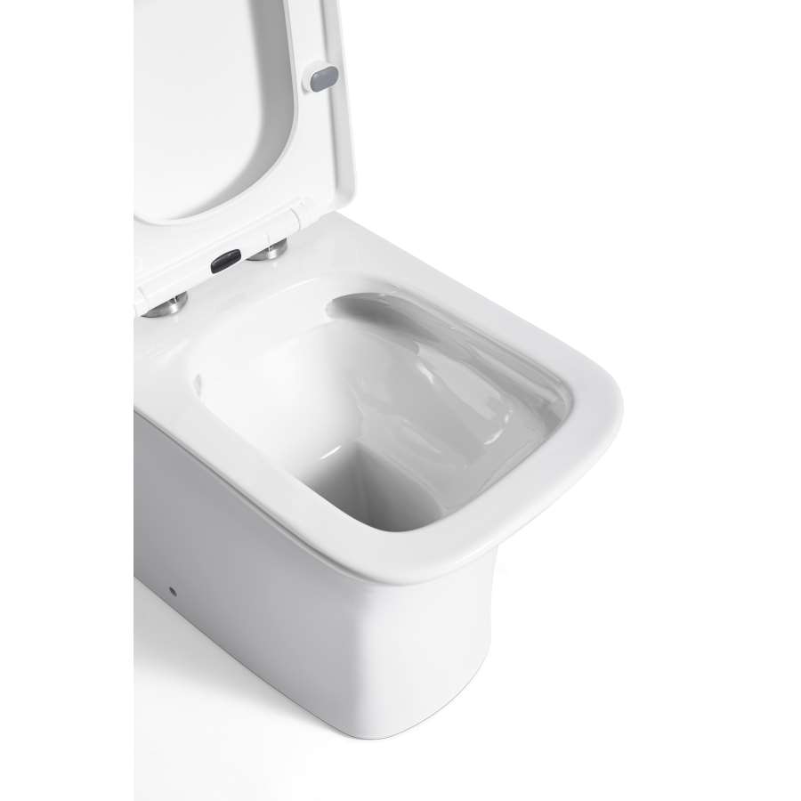 PACK WC OPEN CUADRADO DUAL BLANCO