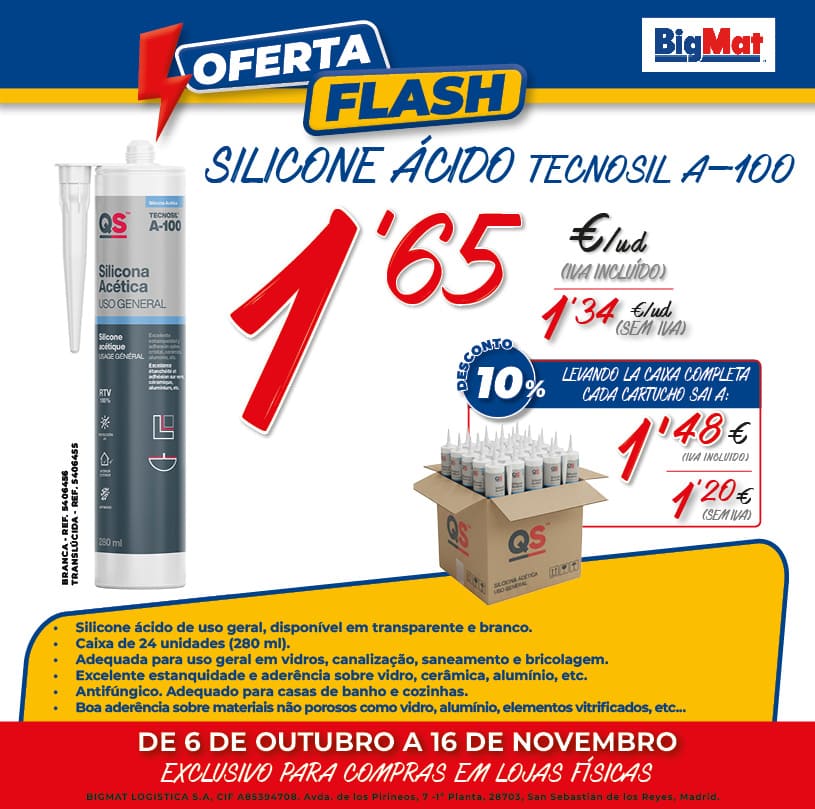 Silicone ácido Tecnosil A-100