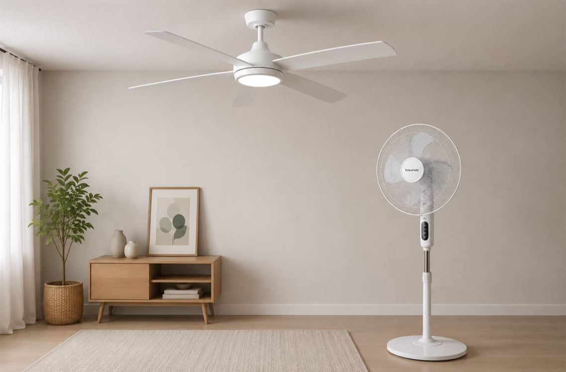 Imagen principal de la noticia Cómo elegir el ventilador ideal para cada espacio